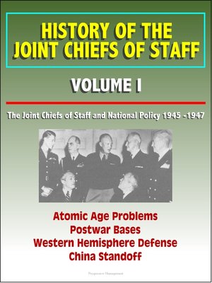 cover image of History of the Joint Chiefs of Staff